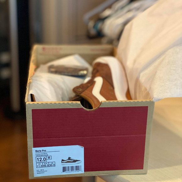 VANS BERLE PRO SKATE SHOES MEN'S 12 Potting Soil - Picture 8 of 8